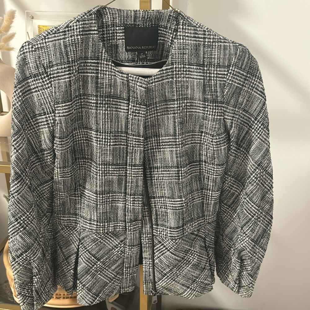 Banana republic blazer size 0
